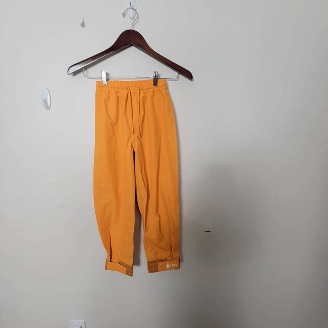 Oakiwear Children's Trail and Rain Pants for Kids & Toddlers Lava Orange Size Yo