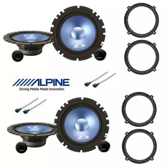 ALPINE SXE-17CS Kit 8 casse  KIA SPORTAGE HYUNDAI TUCSON CONN/SUPP ANT/POST AUTO