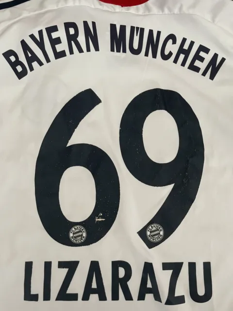 FC Bayern München Trikot Saison 2006/2007 Nr. 69 Lizarazu Gr. L