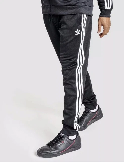 Adidas originals superstar skinny joggers cuffed in black cw1275 2025