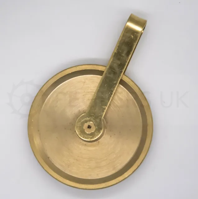Brass Pulley for Clock - 44mm (1 3/4 inch) Wheel Diameter Pully - NEW