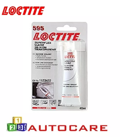 Loctite Superflex Klar Silikon Transparent SI595