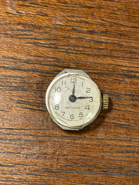 Montre Nisus mécanique swiss Art Déco A Réviser Ou Reparer