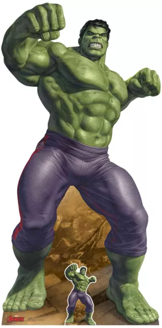 The Avengers - Hulk Pappaufsteller Standy - 94x190 cm