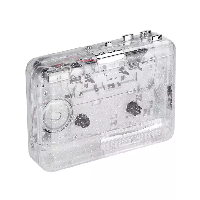 Lecteur de Cassette USB Portable Lecteur de Cassette Cassette Transparente C7C3
