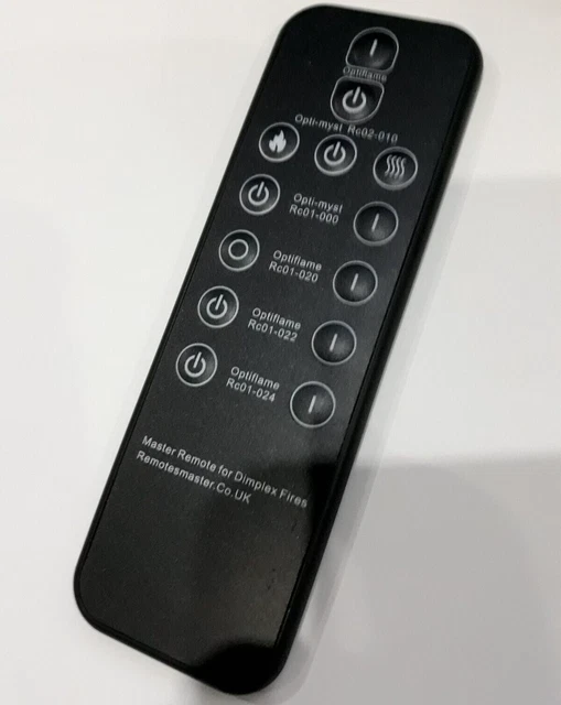 DIMPLEX ALTERNATIVE remote control electric fire SEE VIDEO £20.00