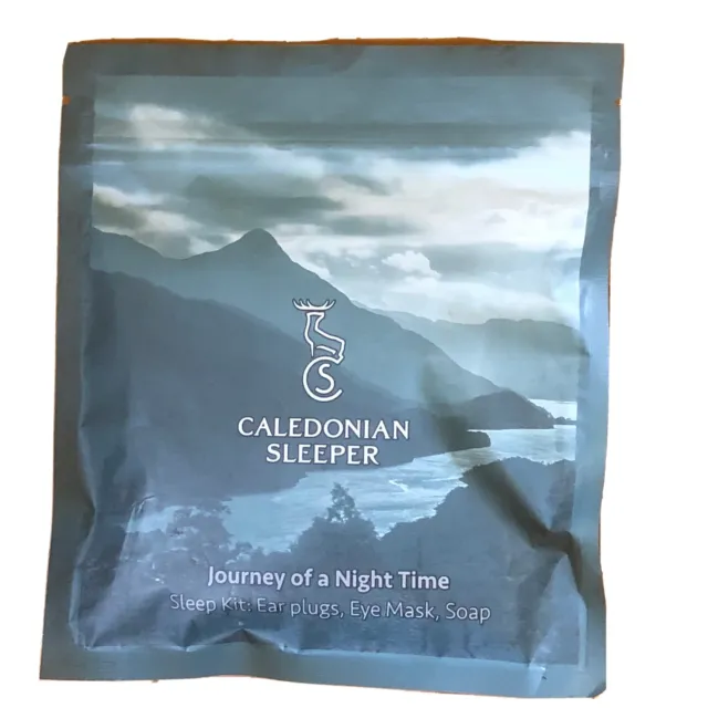 Caledonian Sleeper sleep kit Scotland train