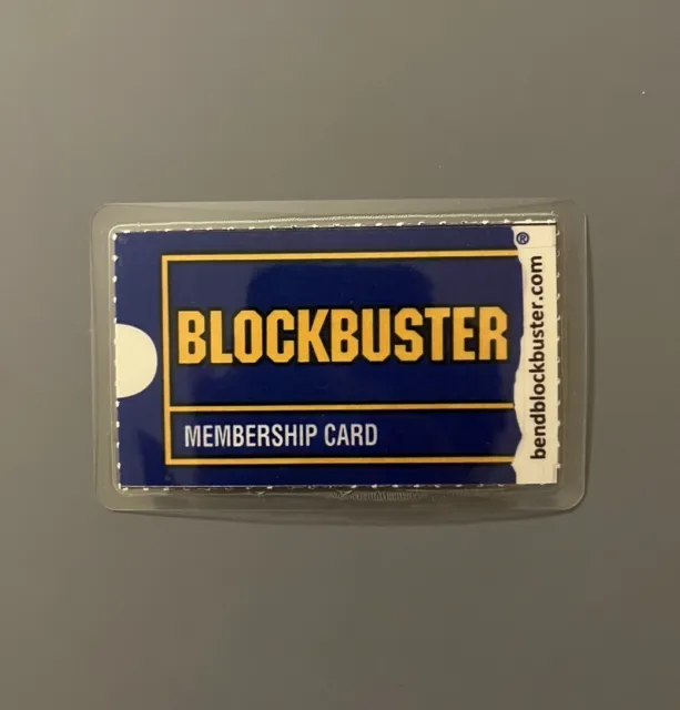 Blockbuster Membership Card (New)