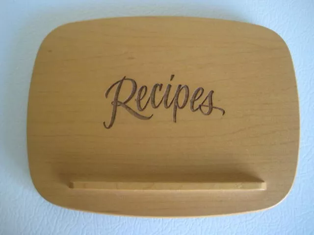 Lonagberger Recipes Light Brown Lid 7 x 5 in. LID ONLY