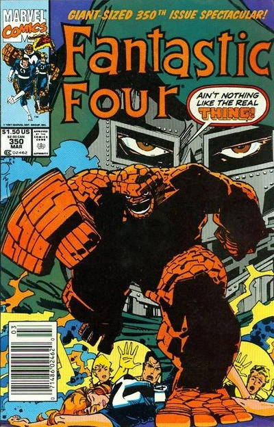 Fantastic Four (Vol. 1) #350 (Newsstand) FN; Marvel | Walter Simonson - we combi