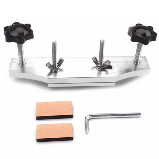 Acoustic Guitar Fixture Bonding Bridge Clamp Clip Stainless Steel Luthier Tools 2