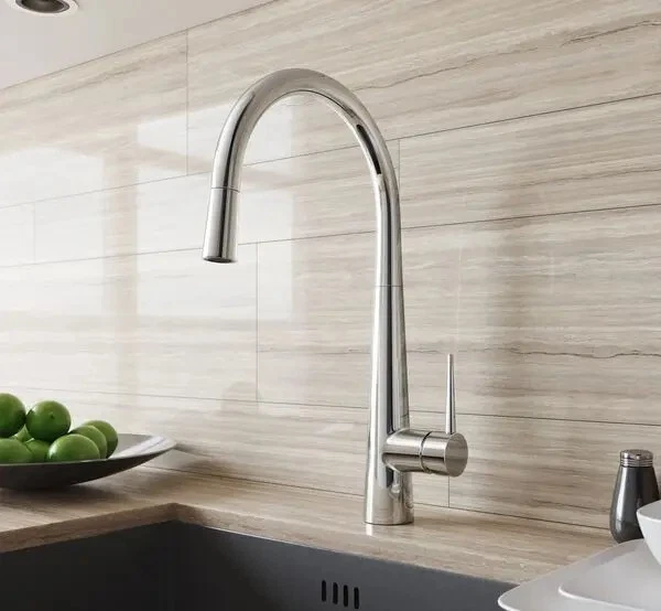 CHROME PLATED MONO MIXER TAP kitchen mixer tap HIGH QUALITY Nabis Lesin