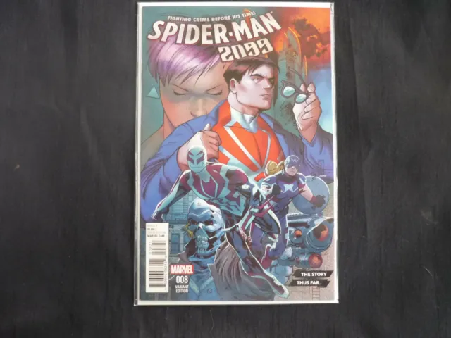 Spider-man 2099 8 Story Thus Far Variant Cover (b4) Marvel  NM 2016