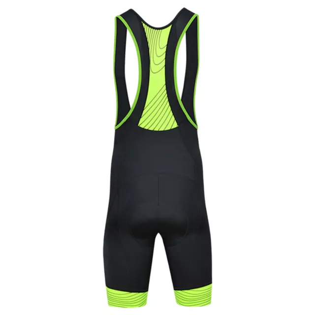 Men's Pro Cycling Bib Shorts UPF 50+ Tights Pants 3D Padded Bike Bicycle Racing