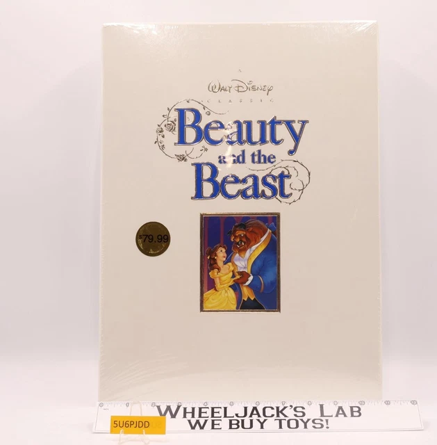 BEAUTY AND THE Beast Deluxe Collector's Edition VHS Box Set Disney NEW ...