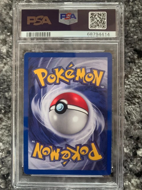 PSA 7 Near Mint 1st Edition Pixi, Clefable Holo #4 Jungle German Pokemon TGC 2