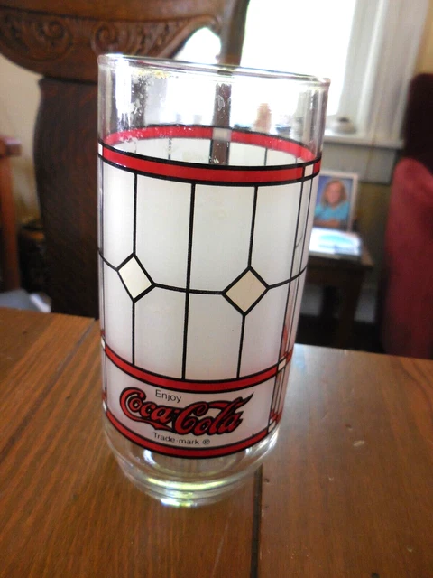Enjoy Coca-Cola vintage Glass