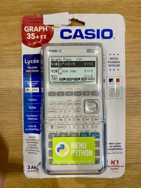 Calculatrice scientifique scolaire Casio GRAPH 90 Plus E en stock à Lyon -  Papeterie Gouchon
