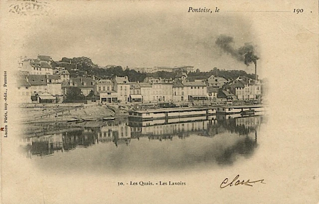 CPA 95 - Pontoise - la rue de l'Eperon