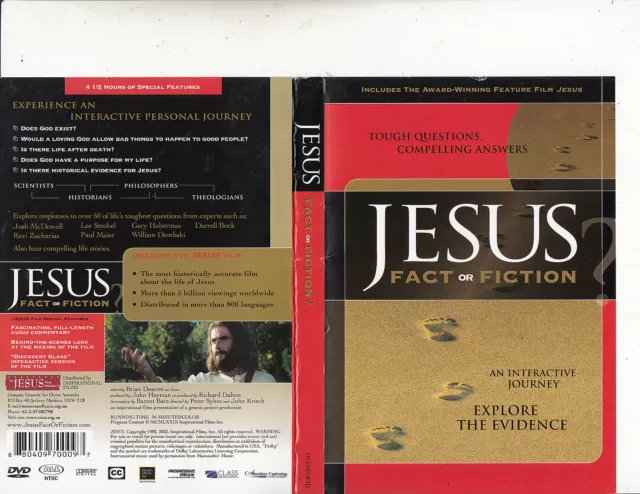 JESUS FACT OR FICTION 2003 QUESTIONS Answers Over 4 Hours Religion JESUS FACT OR FICTION 2003 QUESTIONS Answers Over 4 Hours Religion