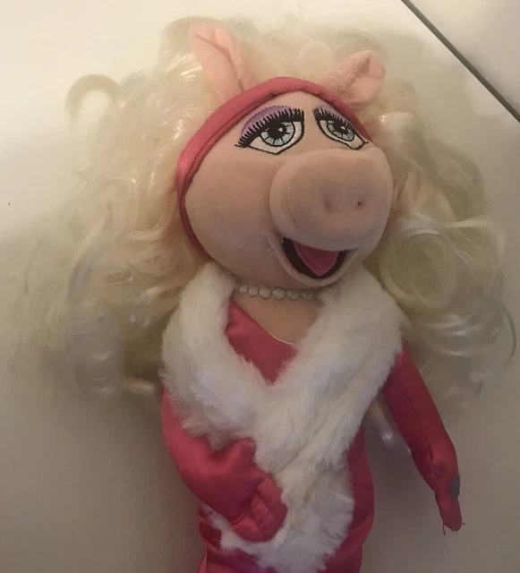DISNEY MISS PIGGY 14” PLUSH The Muppets Doll