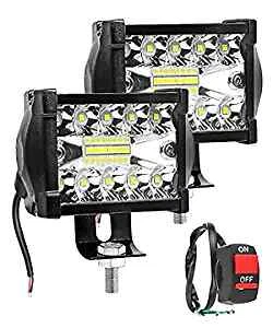LED Brouillard Léger pour Off Route Conduite Spot Route Lampe Set De 2 4inch