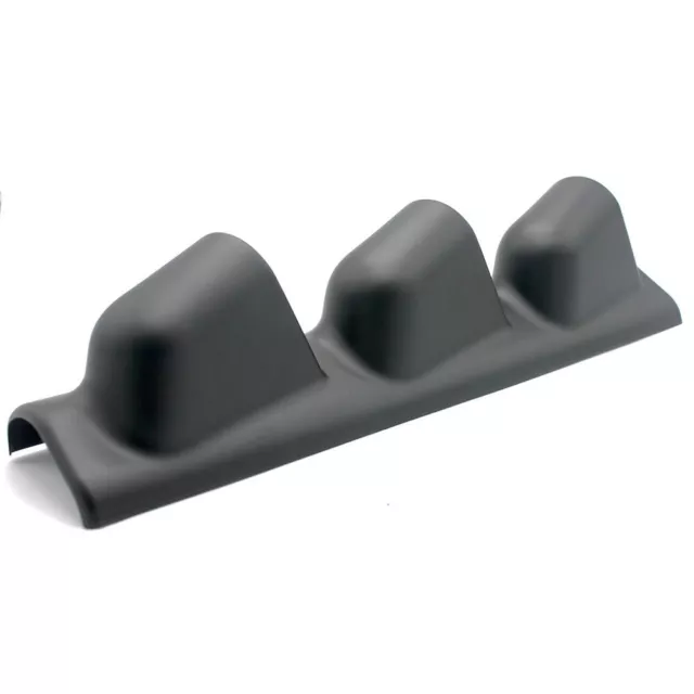 2 " 52mm Car A Pillar Pod 3 Triple Gauge Holder Mount Pod Bendable Plastic