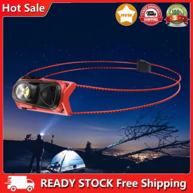Wiederaufladbare Stirnlampe 4 Modi XPG-Stirnlampe für Notfälle im Freien (Rot)