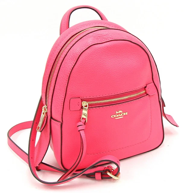 COACH BACKPACK ANDY F30530 Shocking Pink Leather Small Ladies EUR 300 82 PicClick IT