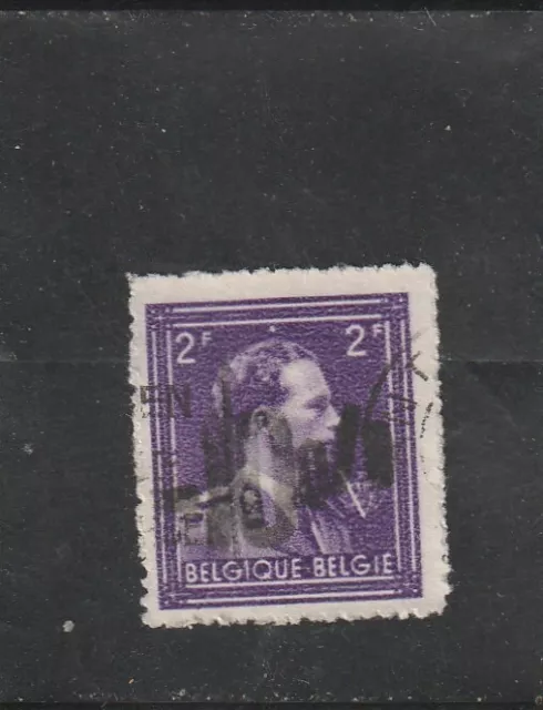 L6001 BELGIQUE timbre Y&T N° 643 de 1943 " Leopold III " Oblitéré