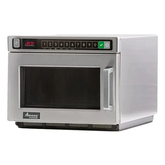 Amana HDC18SD2 1800W Commercial Heavy Volume Microwave Oven, 0.6 cu. ft.