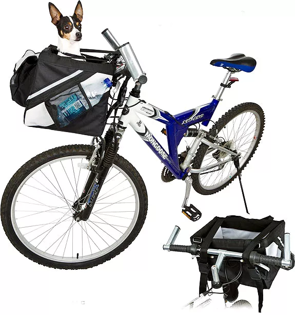 Bicycle Pet Carrier Front Box For Dog Puppy Cat S/M