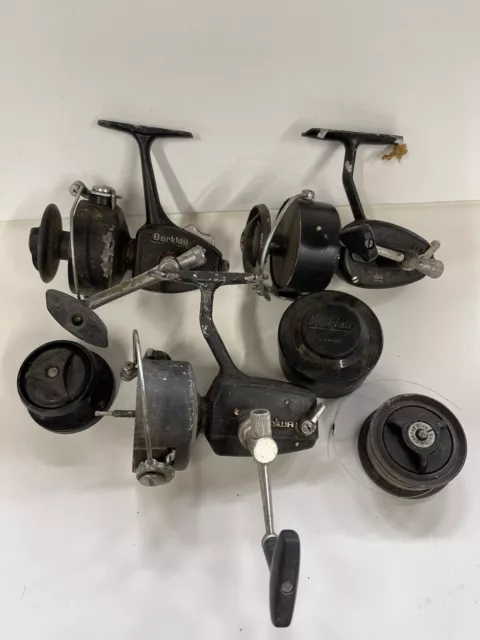 GARCIA MITCHELL 304 Spinning Reel Very Good TESTED Works FRANCE $24.99 -  PicClick