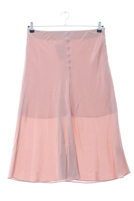Jupe Taille Haute Jil Sander – Femme – Taille 40 – Laine Bleue – Style Décontracté