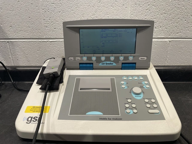 GSI Tympstar Clinical Tympanometer with NEW Calibration Certificate