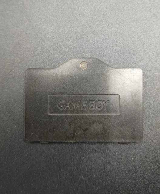 GENUINE OFFICIAL NINTENDO GAMEBOY ADVANCE SP Black BATTERY COVER GBA.