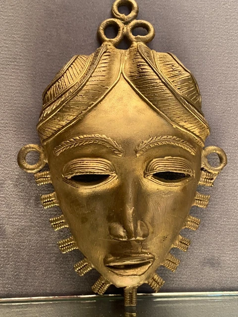 Masque bronze Afrique 6