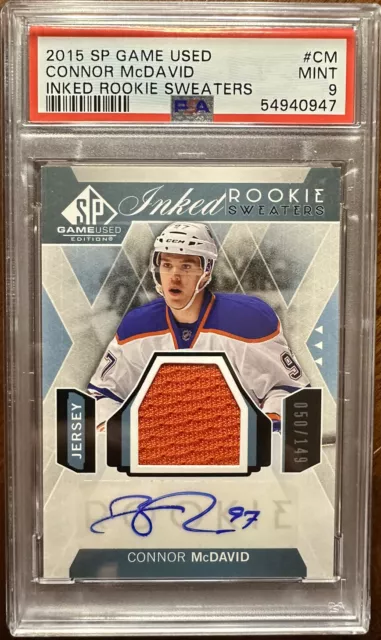 2015-16 SP Game-Used - [Base] - Copper Jersey #197 - Authentic Rookies -  Connor McDavid /399