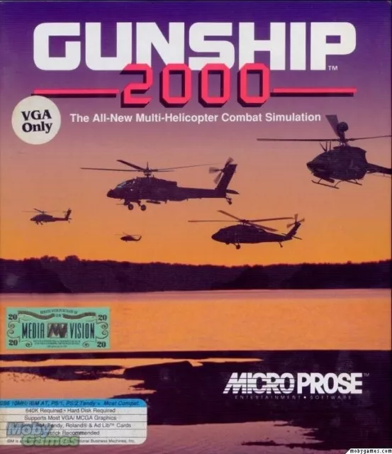 GUNSHIP 2000 & ISLANDS & ICE EXPANSION +1Clk Windows 11 10 8 7 Vista XP Install