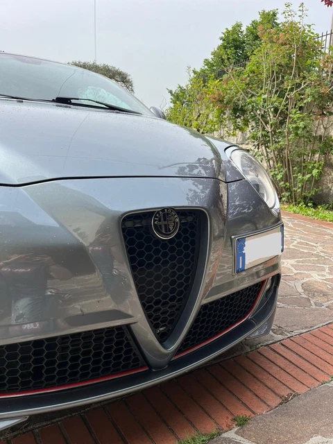 ALFA ROMEO MITO 2008 SCUDO CENTRALE CROMATO MASCHERINA GRIGLIA - Foto 9