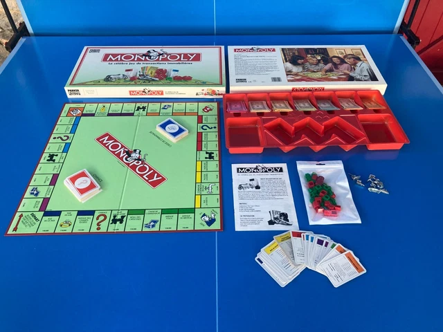 ANCIEN JEU DE Monopoly Miro Company Contenu vérifié Complet Pions en métal EUR 25,00 - FR