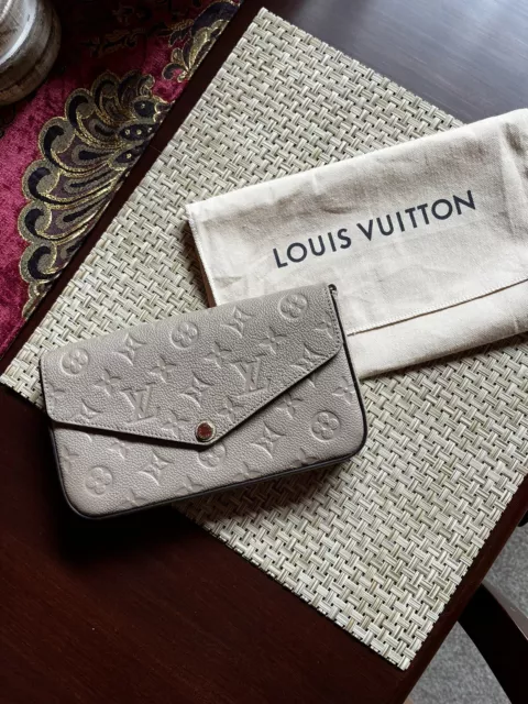 Louis Vuitton F√âLICIE Pochette, Grey, One Size
