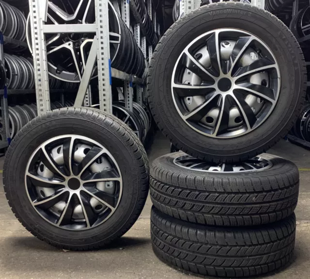 4 VW Stahl-Winterräder 205/65 R16 107/105T M+S T5 T6 Kba 44552 792