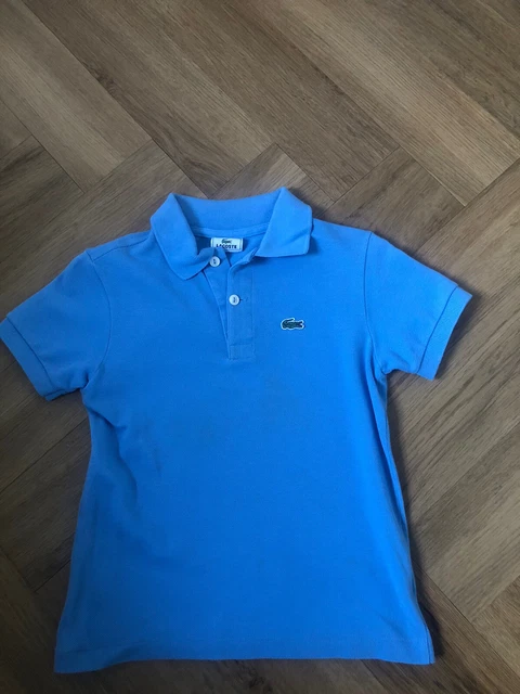 Polo bambini ragazzi Lacoste età 5/6 estate