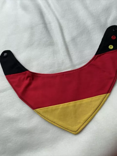 Kinder Halstuch Dreieckstuch BW Fußball  Deutschland Germany Fan KHT#60