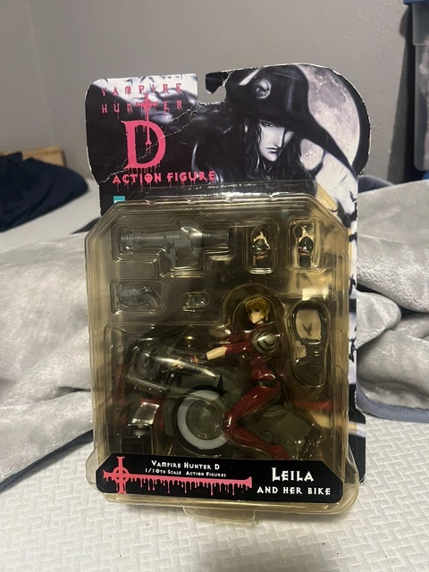 VAMPIRE HUNTER D LEILA and Her Bike Action Figure OVP 2001 Epoch