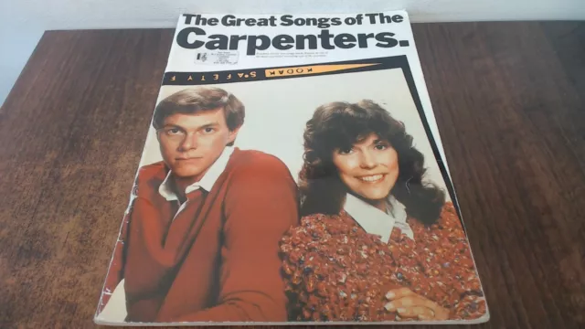 The Great Songs of The Carpenters (Piano Vocal Guitar), Anonymous