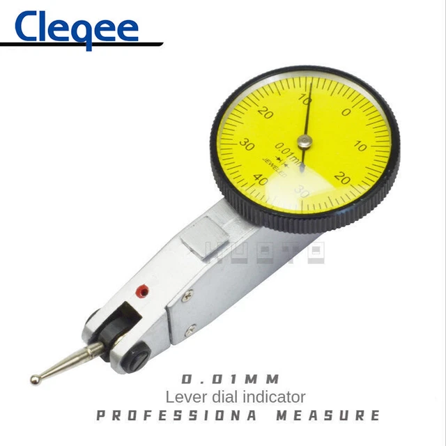 1PC-0-0.8mm 0.01mm Lever Dial Test Indicator Jewelry Type Tip
