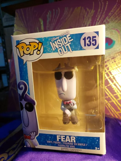 Fear 135 Inside Out Disney Pixar Funko Pop Vinyl 2015 VAULTED