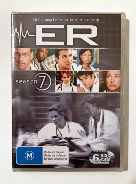 ER: The Complete Seventh Season 7 - TV Medical Drama Series - NEW RARE 6-DVD Set